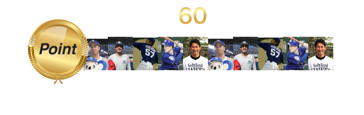 総勢60名以上在籍　実績豊富なプロ野球選手があなたにワンポイントアドバイス動画をプレゼント